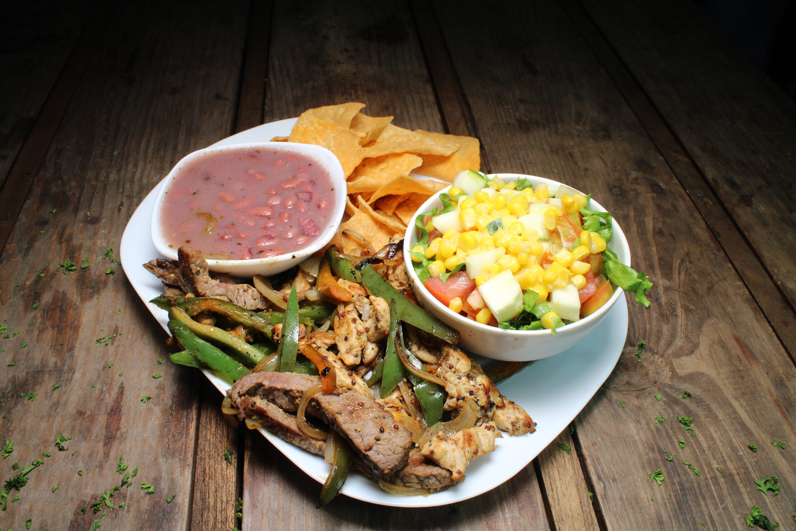 Fajitas de Pollo / Res / Mixtas